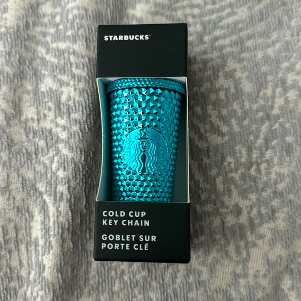 Starbucks cold cup keychain